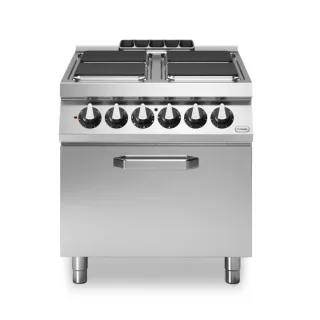 Electric Range – 4 Square Plates – Electric Static Oven