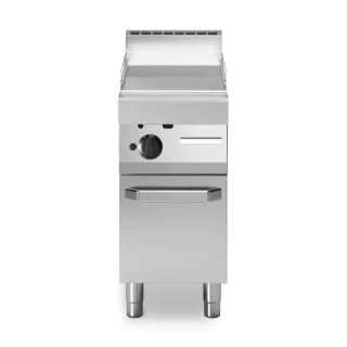 Gas Griddle – Smooth Mild Steel Plate – Cabinet With Door