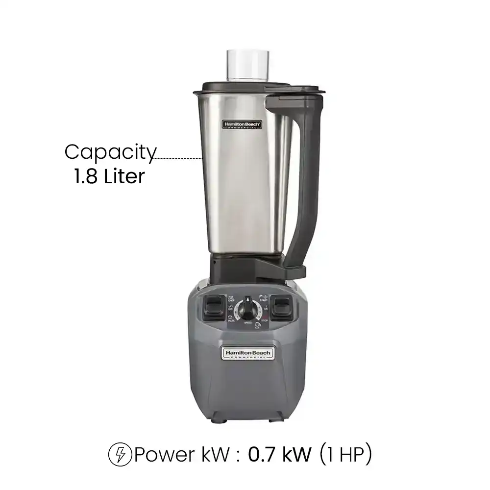 Commercial Bar Blender – Stainless Steel – Hamilton Beach HBF510S