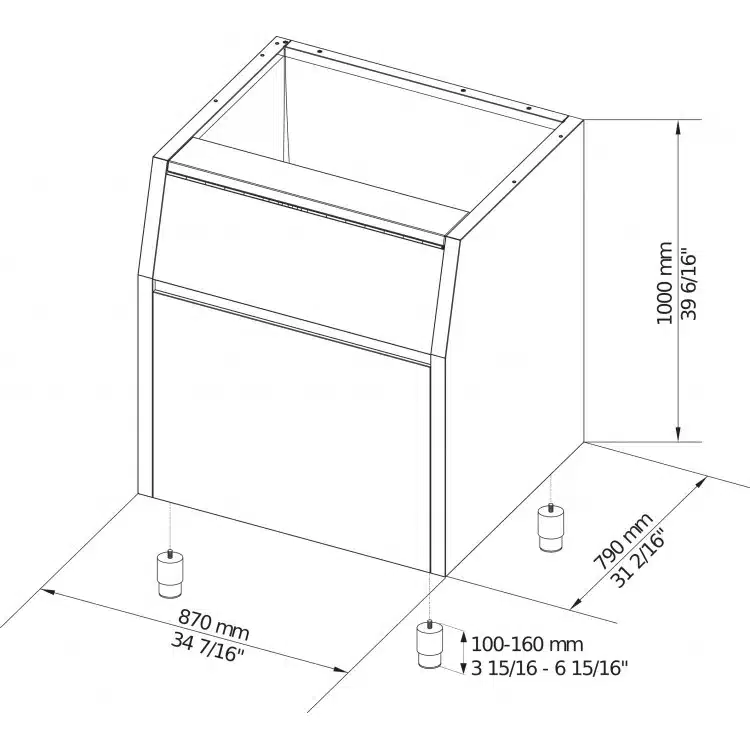 Ice Maker – BIN 200 – Brema