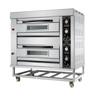 GAS Oven – 2 Deck 4 Tray – Oven Star