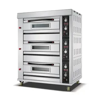 GAS Oven – 3 Deck 6 Tray – Oven Star