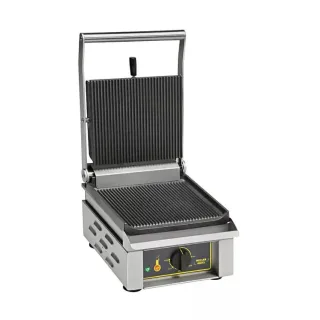 Cast-iron Contact Grill – For Hamburgers And Steaks – Roller Grill