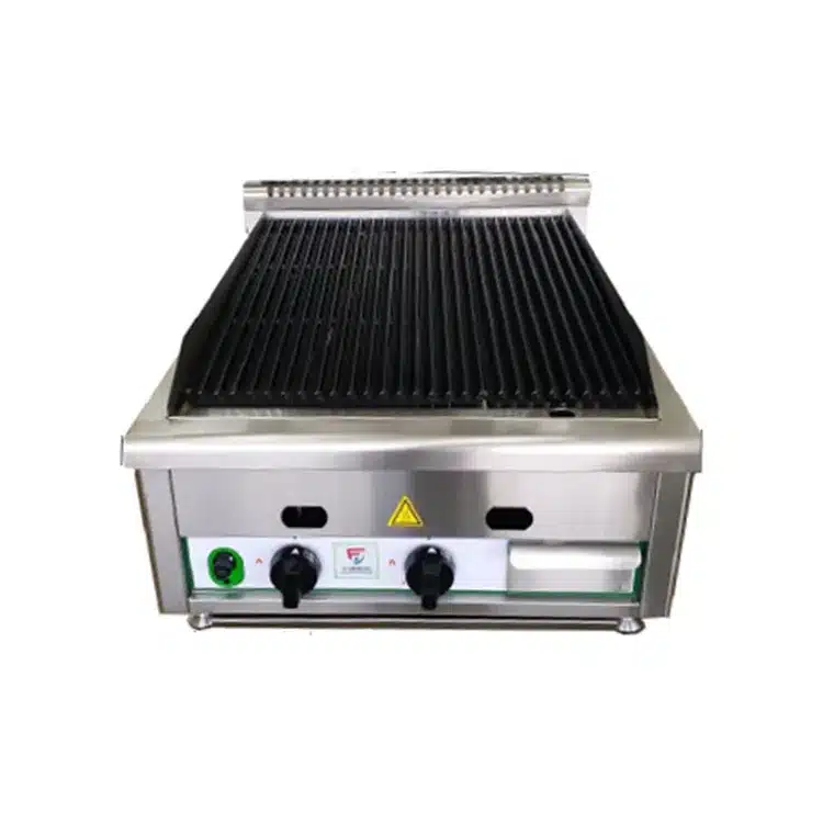 Counter Top Gas Lava Rock Grill