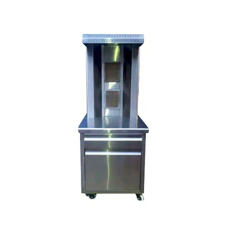 Gas Shawarma Machine – With Oil Tray