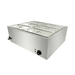 Bain Marie 6 GN Container 1/2