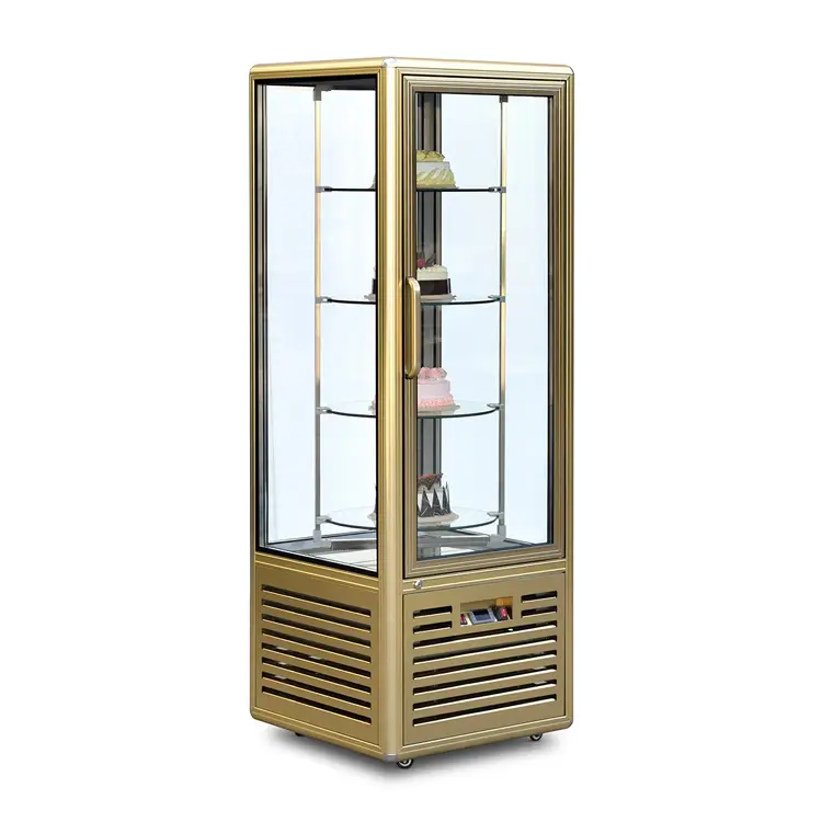 Standing Cake Display with Rolling Shelves – FG418L-AL