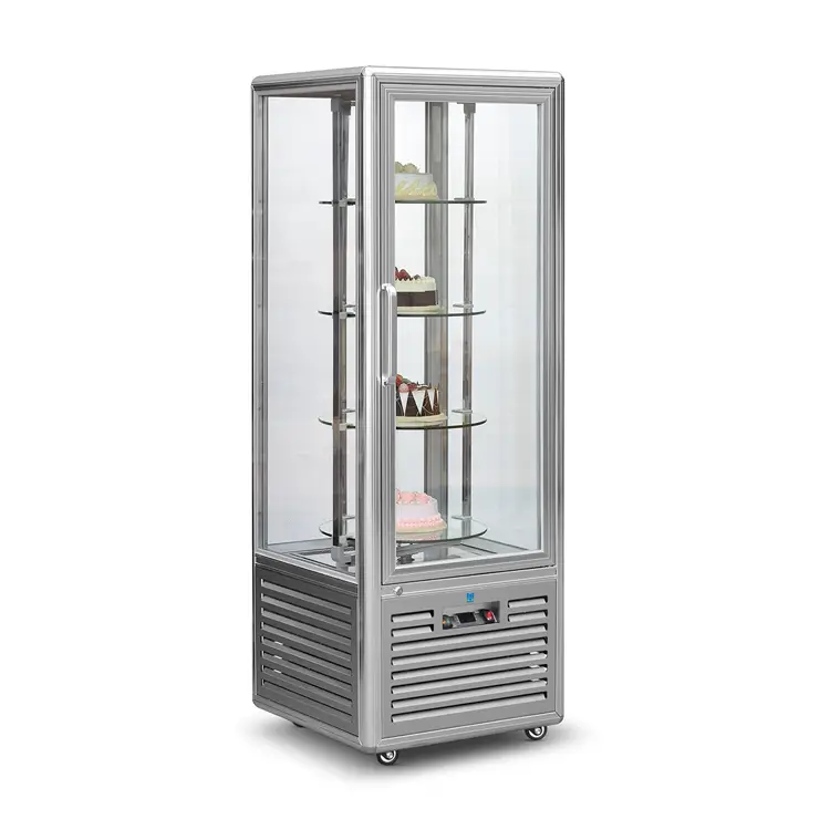 Standing Cake Display with Rolling Shelves – Single Door – FG418L-B2