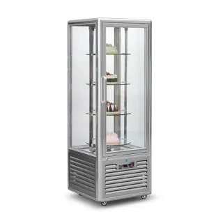 Standing Cake Display with Rolling Shelves – Single Door – FG418L-B2