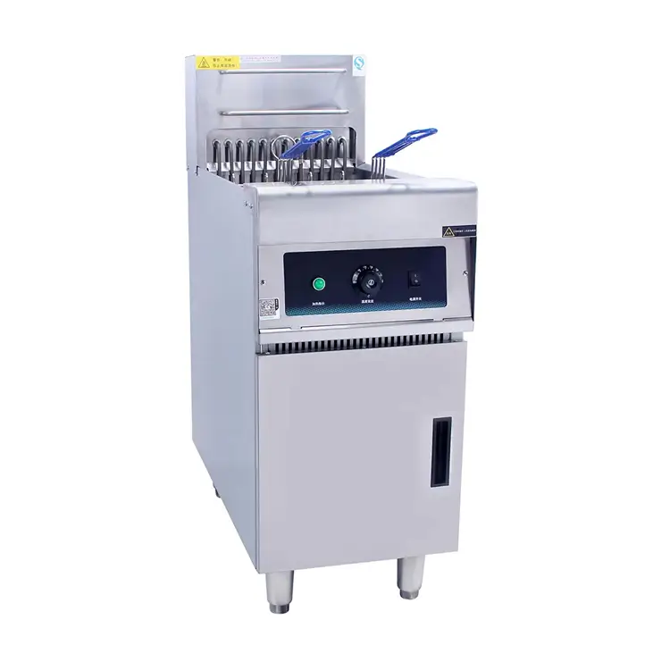 Standing Electric Fryer – 2 Tank  And 2 Basket