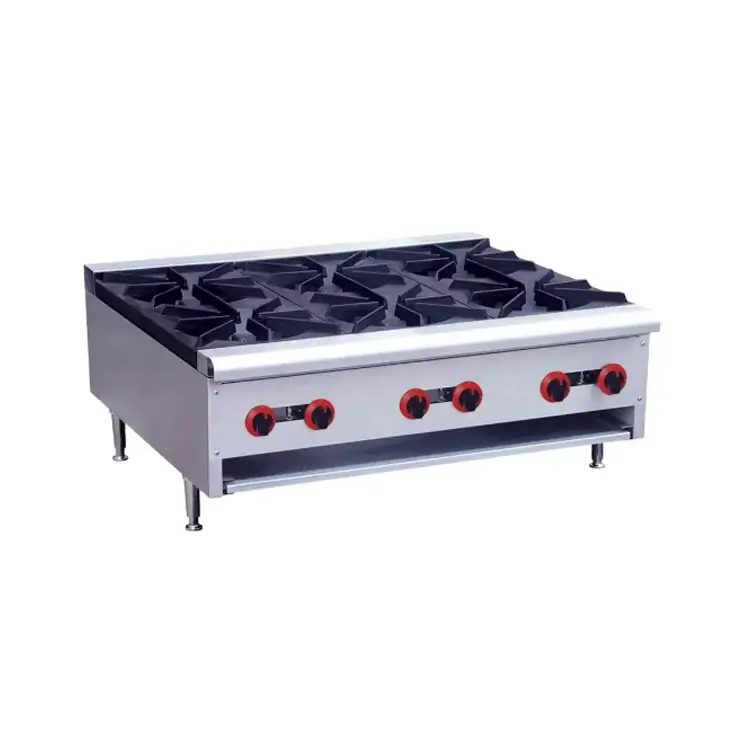 طباخ غاز سطح الطاولة – HGS-6 – الولايات المتحدة الأمريكية
