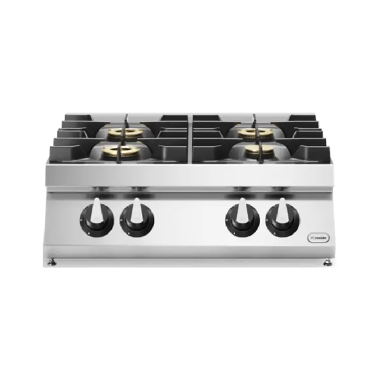 Gas Cooker Pressed Worktop – 4 Burners Top – Modular R70/80PCG/T