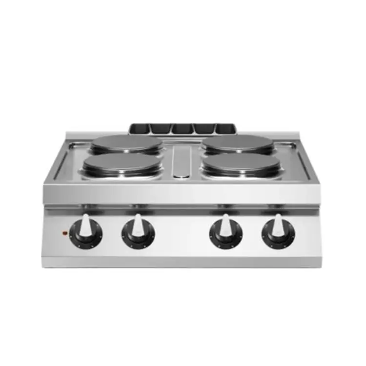 Electric Range 4 Round Plates Top – Modular R70/80PCE/T