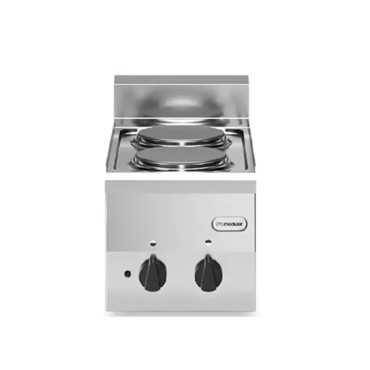 Electric Range 2 Round Plates Top