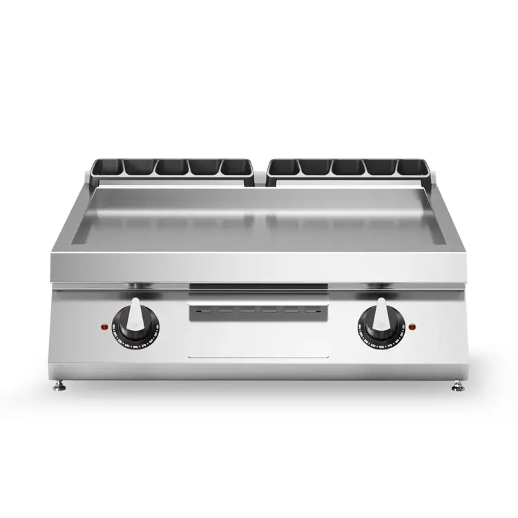 شواية كهربائية - سطح أملس من ألواح الفولاذ الطري - Modular R70/80FTE/L/T