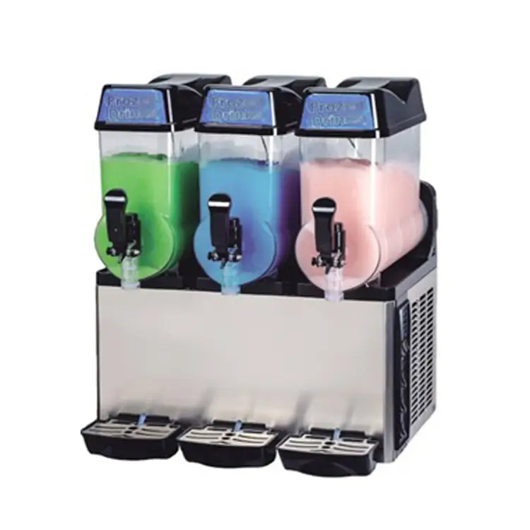 Frozen Drinks – Slush And Smoothie Machine – Three Bowl Commercial