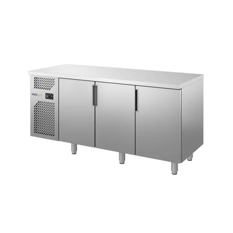 S/S نوع طاولة التبريد بثلاثة أبواب - Inox Bim HTRG.731